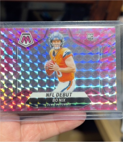 2024 Panini Mosaic NFL Debut #271 Bo Nix — front