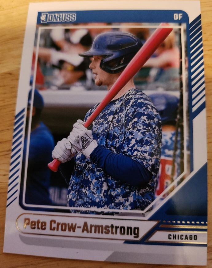 2024 Donruss #85 Pete Crow-Armstrong — front