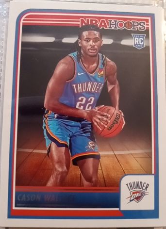 2023-24 Panini NBA Hoops #252 Cason Wallace — front