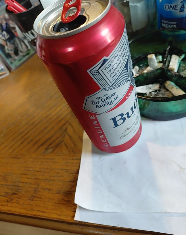 2023 Budweiser Beer Can — front
