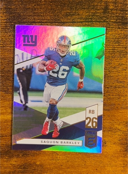 2019 Panini Donruss Elite #23 Saquon Barkley — front