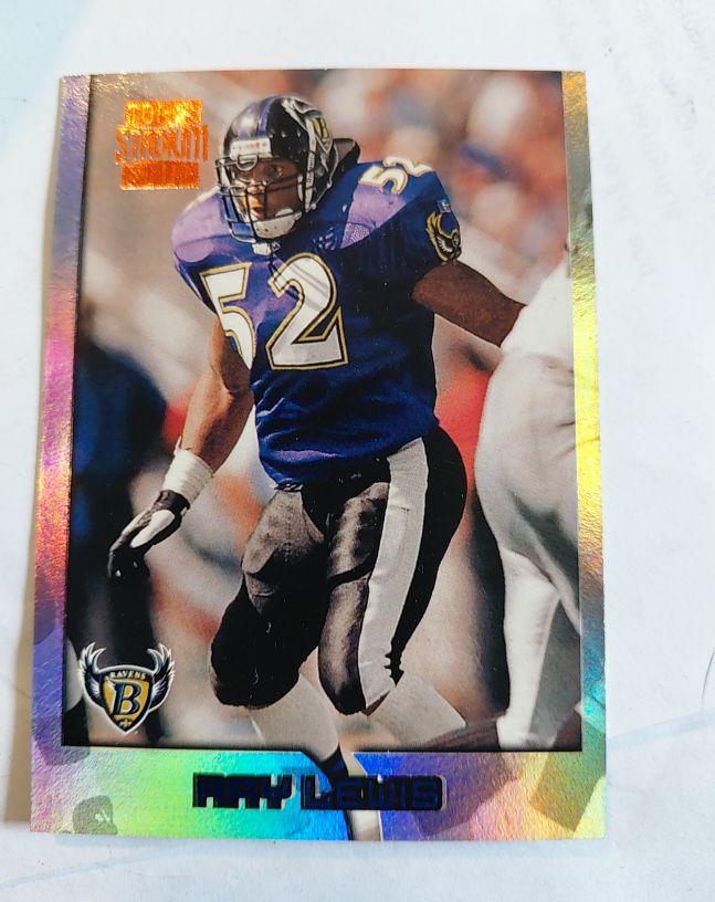 1996 Stadium Club #351 Ray Lewis — front