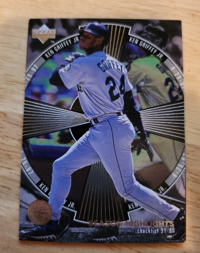 1997 Upper Deck #245 Ken Griffey Jr. Season Highlights — front
