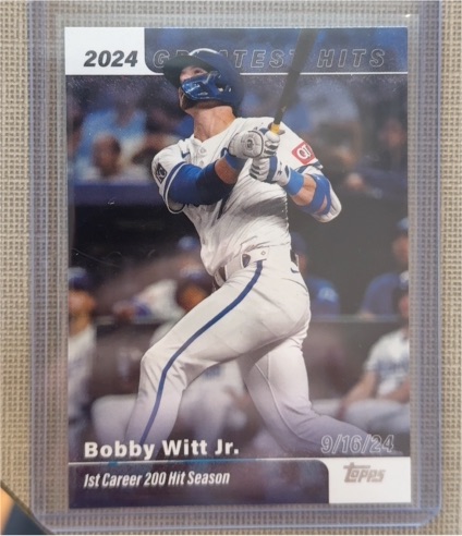 2025 Topps Series 1 #GH-6 Bobby Witt Jr. — front