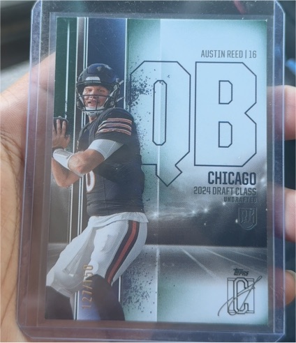 2024 Topps Signature Class #QB Austin Reed — front