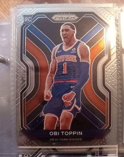 2020-21 Panini Prizm #280 Obi Toppin — front