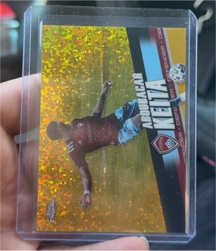 2022 Topps Chrome MLS #9 Aboubacar Keita — front