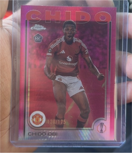 2024-25 Topps Chrome UEFA #14 Chido Obi — front
