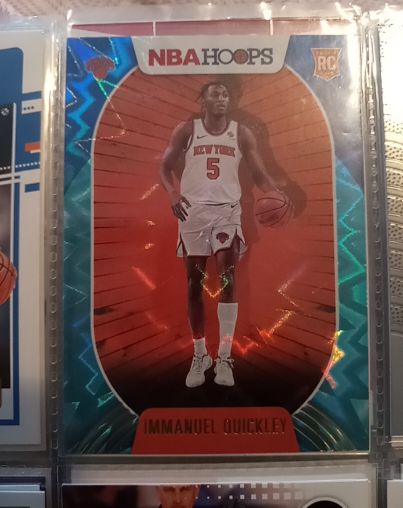 2020-21 Panini NBA Hoops #249 Immanuel Quickley — front