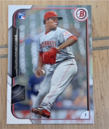 2015 Bowman #124 Daniel Corcino — front
