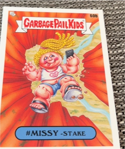 2021 Topps Garbage Pail Kids Go On Vacation #60b Missy-Stake — front
