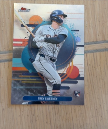2025 Topps Finest #132 Trey Sweeney — front