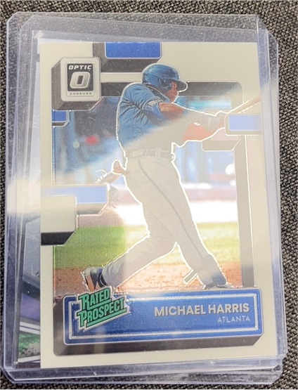2022 Donruss Optic Rated Prospect #RP-20 Michael Harris — front