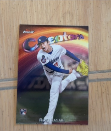 2025 Topps Finest #C-16 Roki Sasaki Creators — front