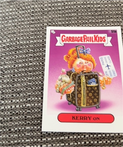 2021 Topps Garbage Pail Kids Go On Vacation #51a Kerry On — front