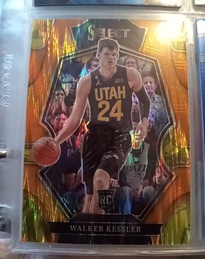 2022-23 Panini Select #187 Walker Kessler — front