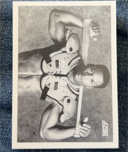 1990 Score #697 Bo Jackson — front