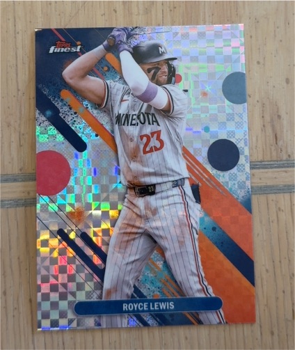 2025 Topps Finest #74 Royce Lewis — front