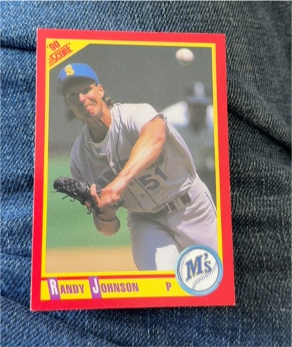 1990 Score #415 Randy Johnson — front