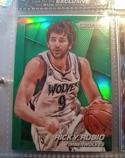 2014-15 Panini Prizm #22 Ricky Rubio — front