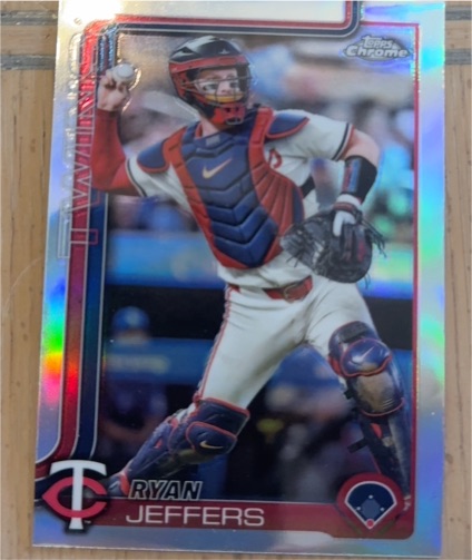 2025 Topps Chrome #339 Ryan Jeffers — front