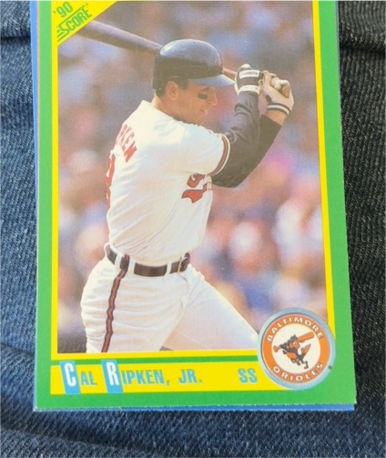 1990 Score #2 Cal Ripken Jr. — front