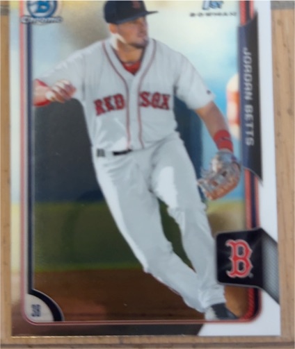 2015 Bowman Chrome Prospects #BCP64 Jordan Betts — front