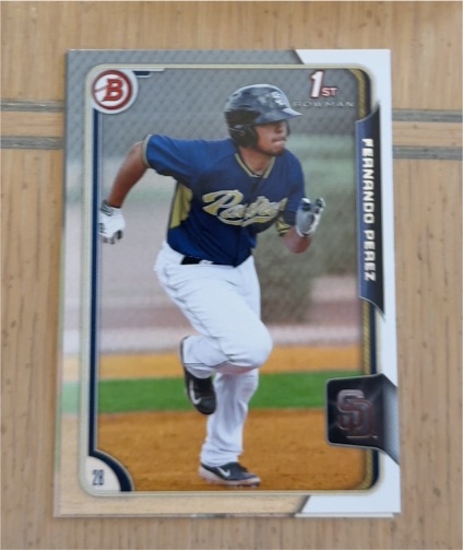 2015 Bowman Prospects #BP9 Fernando Perez — front