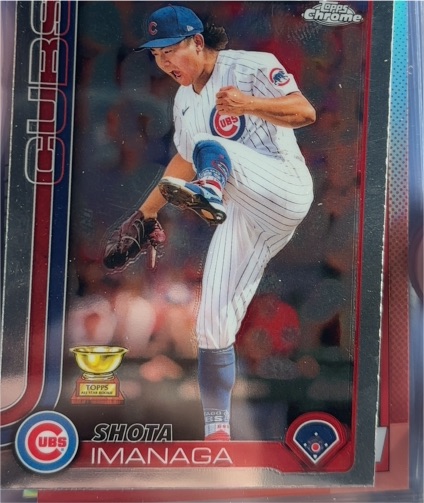 2025 Topps Chrome #149 Shota Imanaga — front
