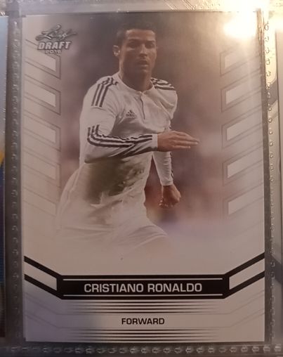 2016 Leaf Draft #14 Cristiano Ronaldo — front
