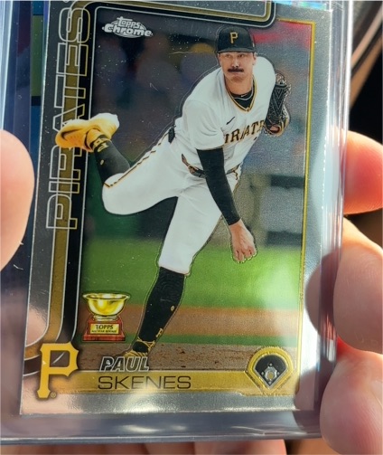 2025 Topps Chrome #300 Paul Skenes — front