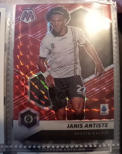 2021-22 Panini Mosaic Serie A #156 Janis Antiste — front