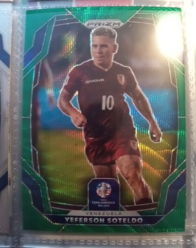 2024 Panini Prizm Copa America #114 Yeferson Soteldo — front