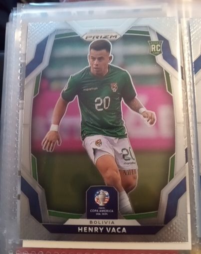 2024 Panini Prizm Copa America #17 Henry Vaca — front
