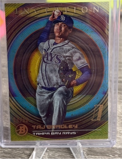 2022 Bowman Inception #13 Taj Bradley — front