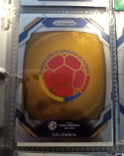 2024 Panini Prizm Copa America #Colombia Colombia Team Badge — front