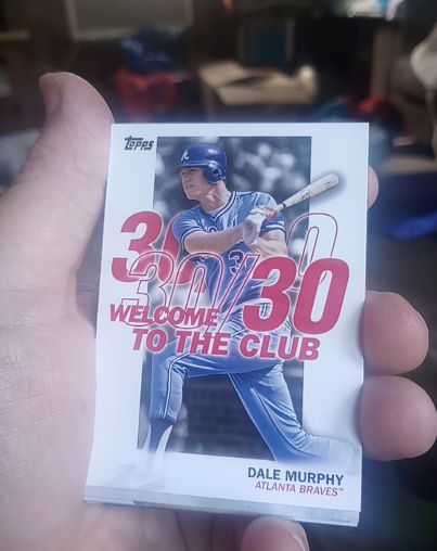 2023 Topps Series 1 Welcome to the Club #WC-7 Dale Murphy — front