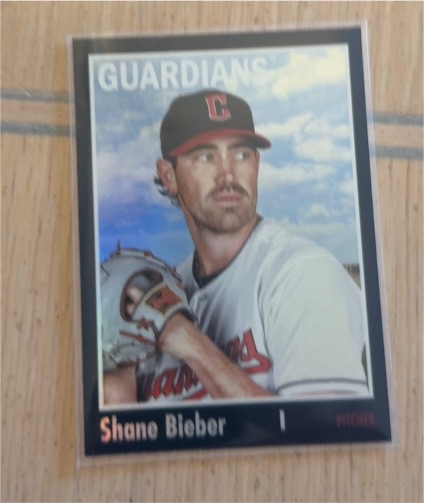 2024 Topps Archives #155 Shane Bieber — front