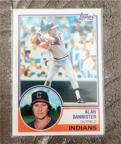 1983 Topps #348 Alan Bannister — front