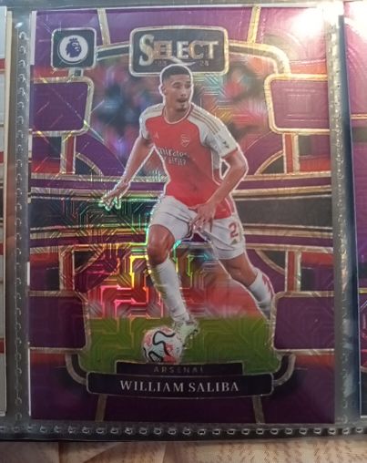 2023-24 Panini Select Premier League #10 William Saliba — front