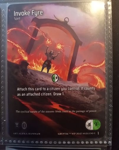 2023 Kryptik Invoke Fyre — front