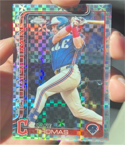 2025 Topps Chrome #3 Lane Thomas — front