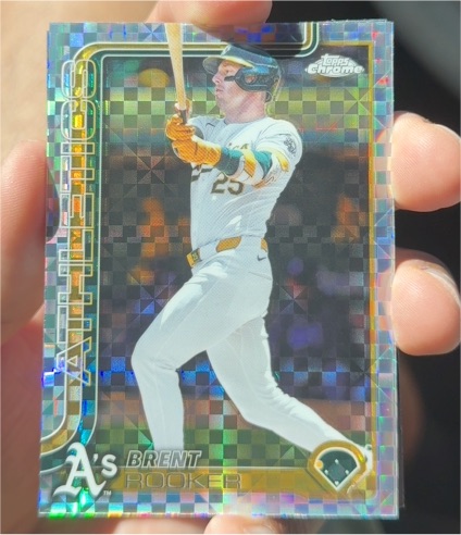 2025 Topps Chrome #54 Brent Rooker — front