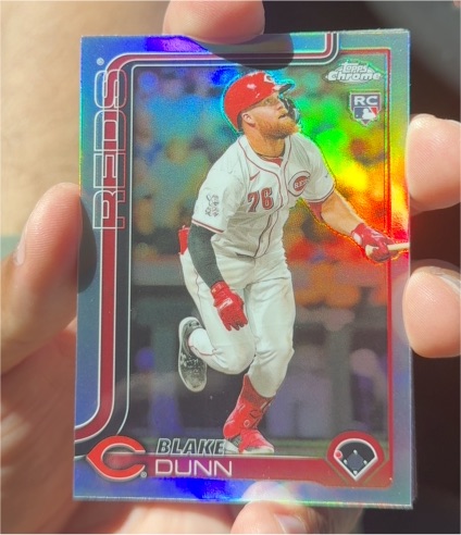 2025 Topps Chrome #161 Blake Dunn — front