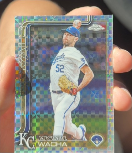 2025 Topps Chrome #284 Michael Wacha — front