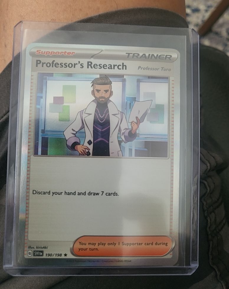 2023 Pokémon Scarlet & Violet #190 Professor's Research — front