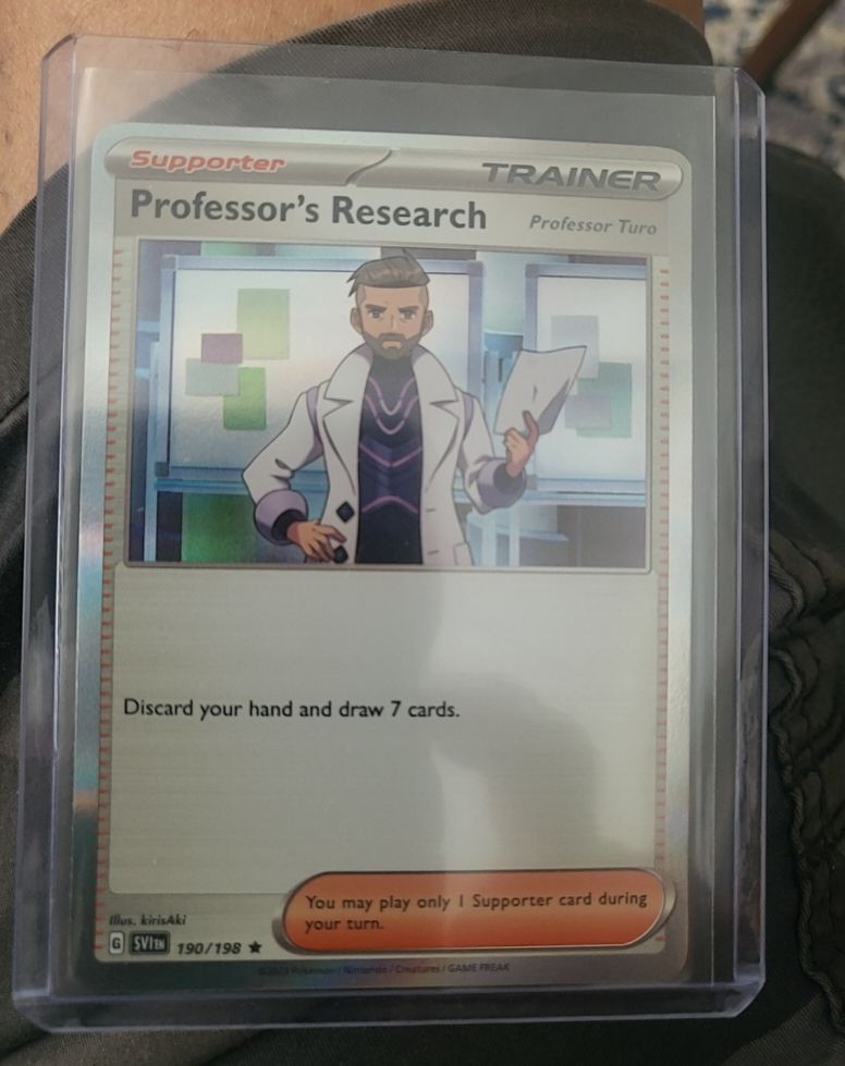 2023 Pokémon Scarlet & Violet #190 Professor's Research — front