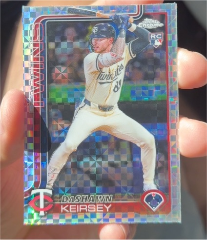 2025 Topps Chrome #19 DaShawn Keirsey — front