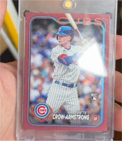 2024 Topps Series 2 #407 Pete Crow-Armstrong — front