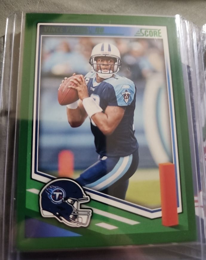 2025 Panini Score #136 Vince Young — front